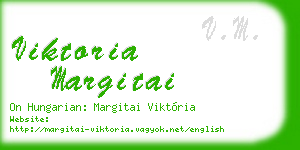 viktoria margitai business card